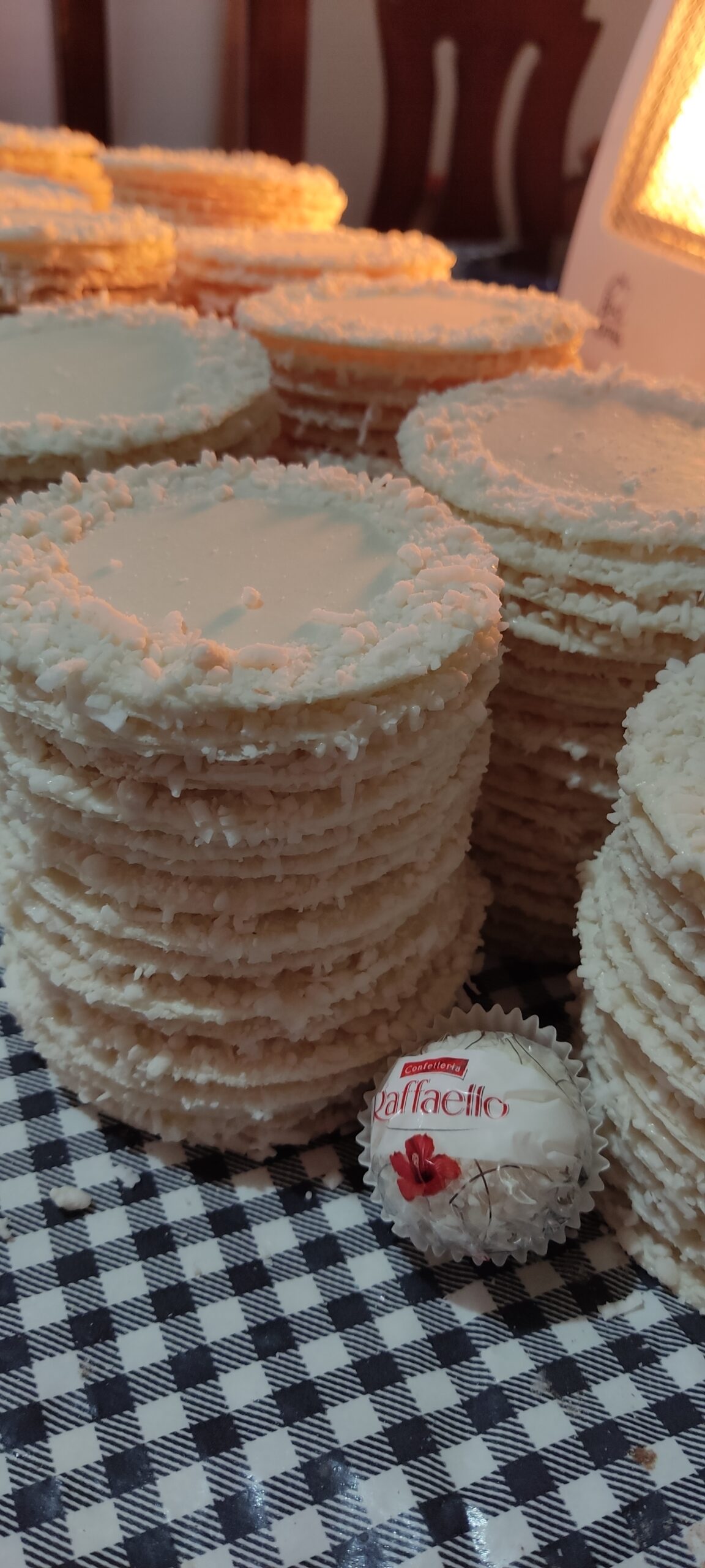 Oblea rellena de crema de coco - Image 2